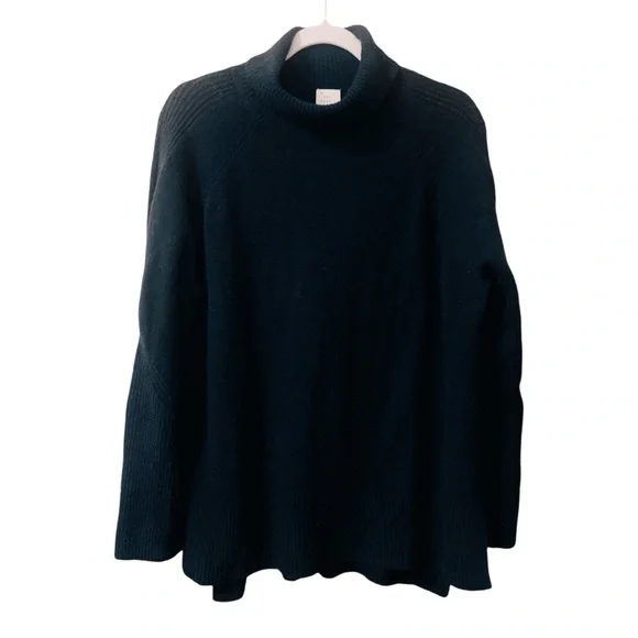 A New Day Black Cowl Neck Sweater - Picture 2 of 5